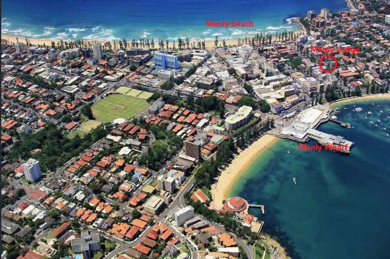 Manly Lodge Boutique Hotel Sidney Exterior foto